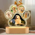 EternalPaws™ Personalized Pet Paw Lamp